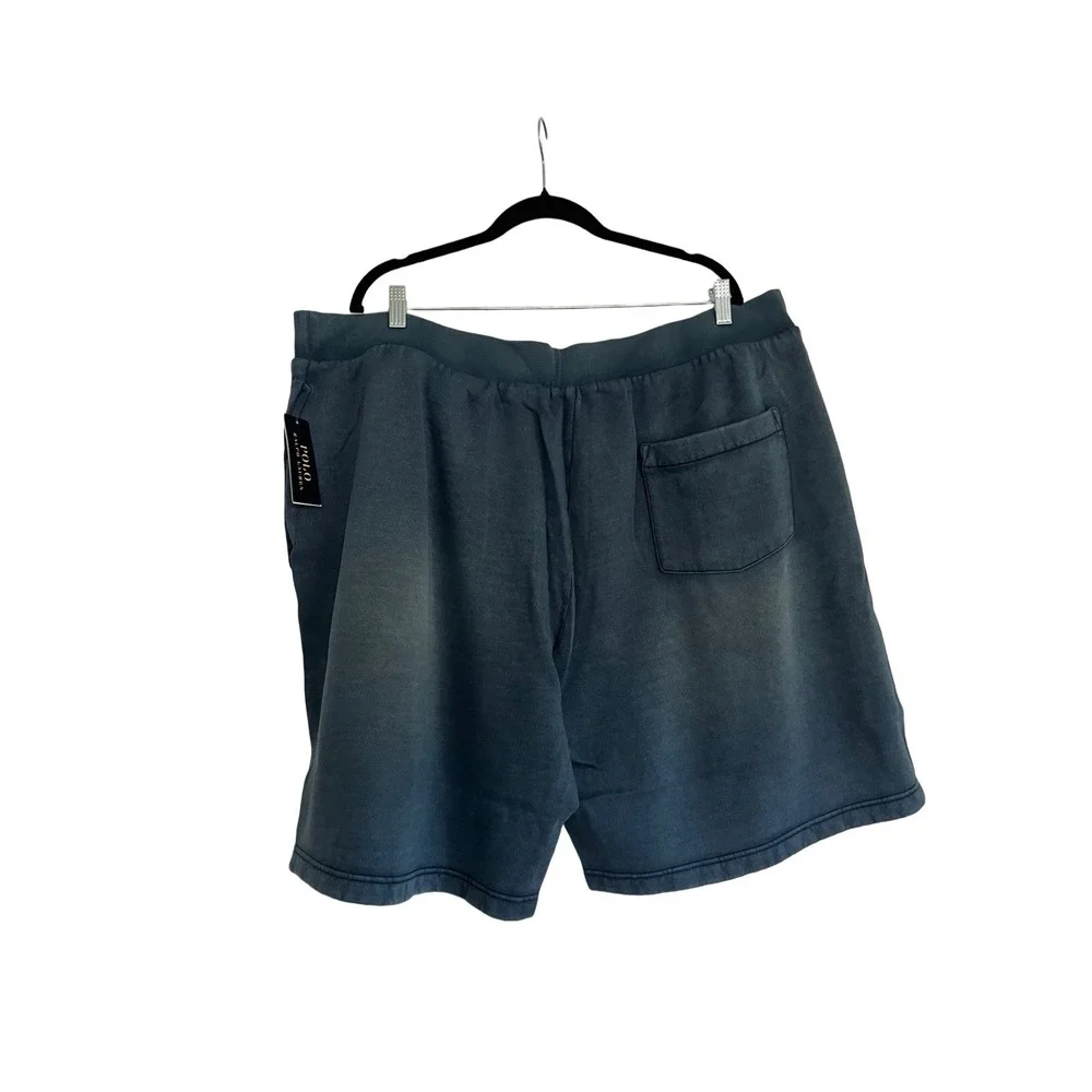 Polo Ralph Lauren Shorts Cotton Sweat Material Size 3XB Blue New with Tags Men